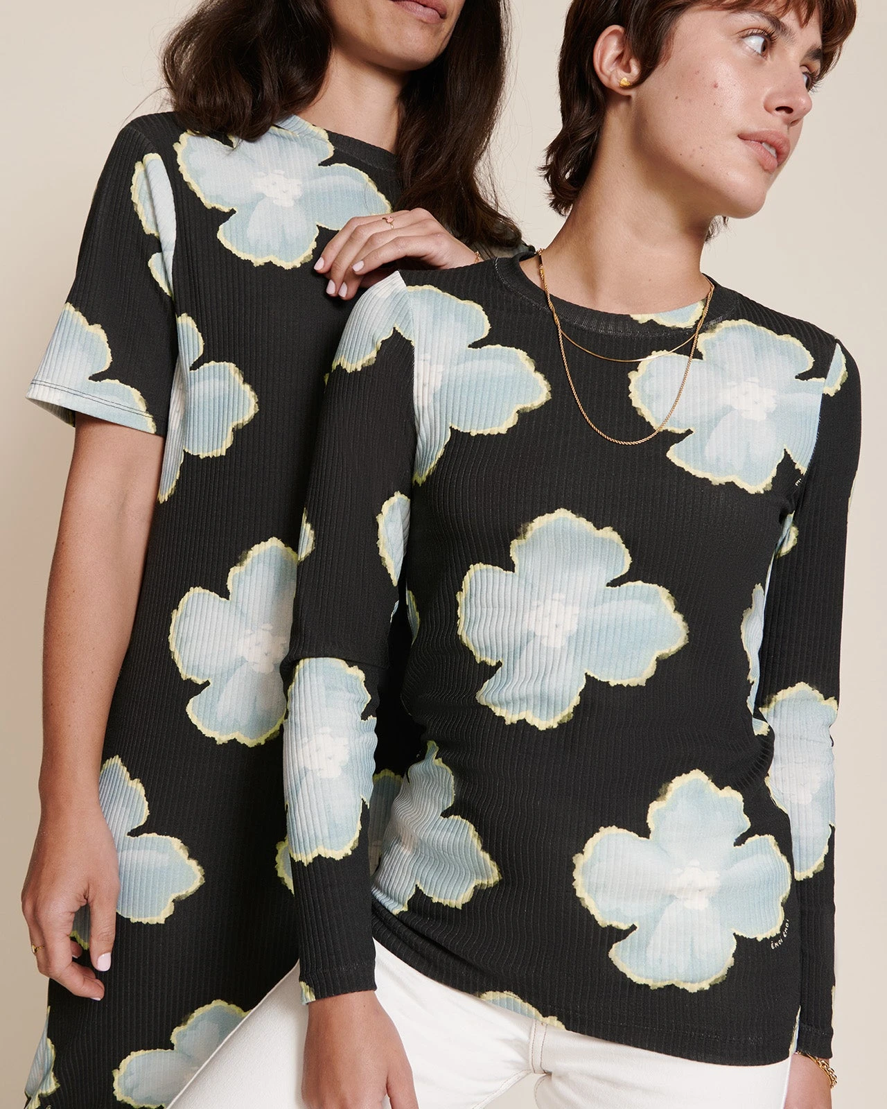 Le Haut Janis En Lyocell - Anémones Des Neiges 5 Le Haut Janis En Lyocell - Anémones Des Neiges – Image 3