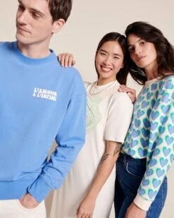 Le Sweat L'amour à L'infini Homme - Bleu -Bijoux Magasin 23AC27 1 c76e4caa 6b88 4d55 a1d0 3b81b929ef20