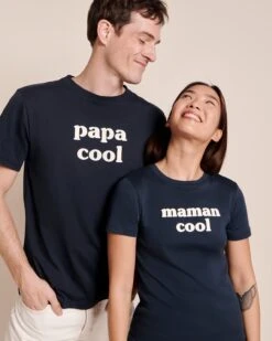 Le T-shirt Papa Cool En Coton Bio - Charbon -Bijoux Magasin 23D45C 1 68c11324 e4cd 4a62 b07d 18dba8c0b66a
