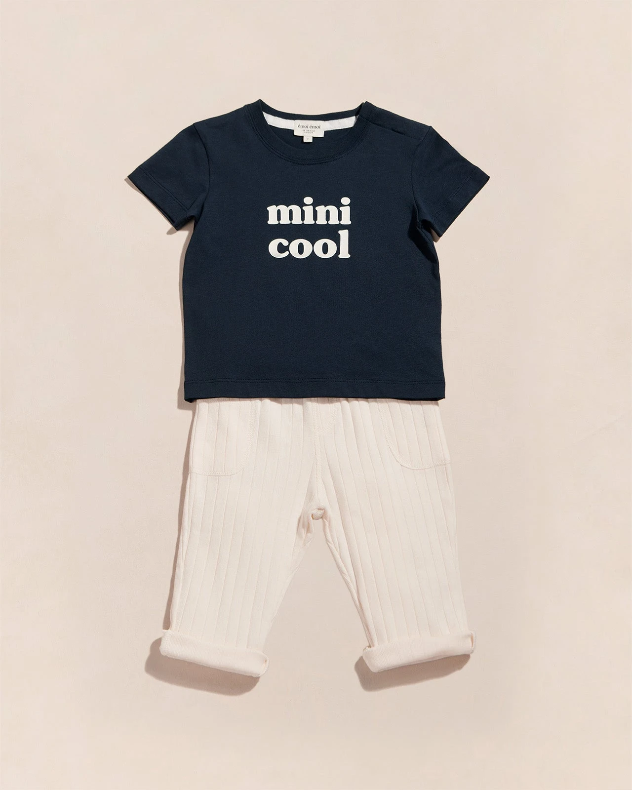 Le T-shirt Mini Cool En Coton Bio - Charbon 6 Le T-shirt Mini Cool En Coton Bio - Charbon – Image 4