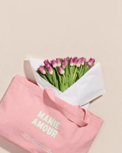 Le Cabas Brodé Mamie Amour - Rose -Bijoux Magasin 23S Cabas mamie amour emoi emoi 46 1039 web