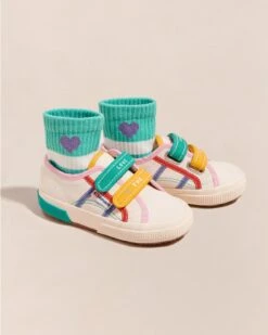 Les Tennis Superga X émoi émoi – Enfant – Ivoire
