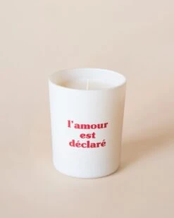 La Bougie L'amour Est Déclaré En Cire Végétale - Senteur Figuier - Rouge 14 La Bougie L'amour Est Déclaré En Cire Végétale - Senteur Figuier - Rouge -Bijoux Magasin 23SBougiel amourestdeclarerougeemoiemoi 0N5A5020web