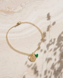 La Médaille Manon Petit Cœur Vert - Dorée à L'or Fin 24 Carats - 7mm 14 La Médaille Manon Petit Cœur Vert - Dorée à L'or Fin 24 Carats - 7mm -Bijoux Magasin 23SBraceletchainesimpleCOMPOmedailleinitiale10mmmedaillonManoncoeurvertweb 98516950 a891 47ab a22d 54d750f5afdb