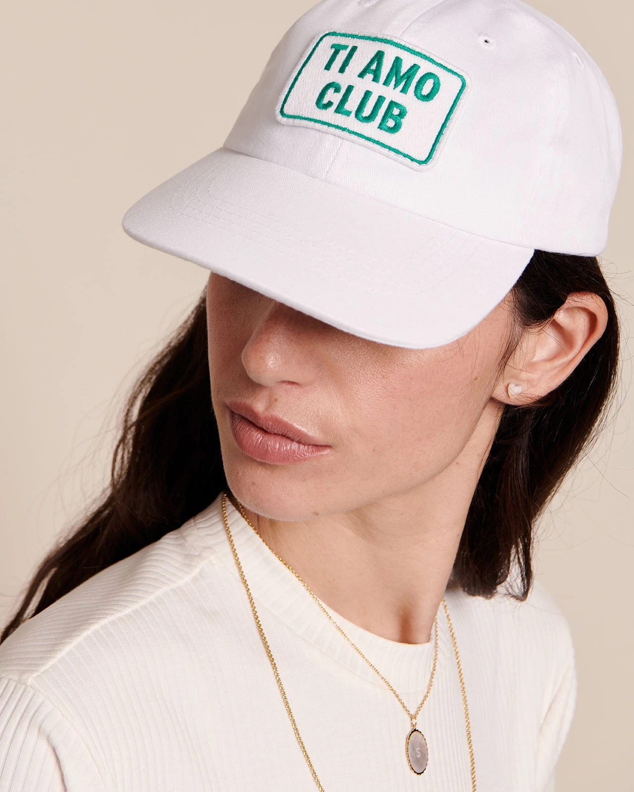 La Casquette Ti Amo Club - Blanc 3 La Casquette Ti Amo Club - Blanc