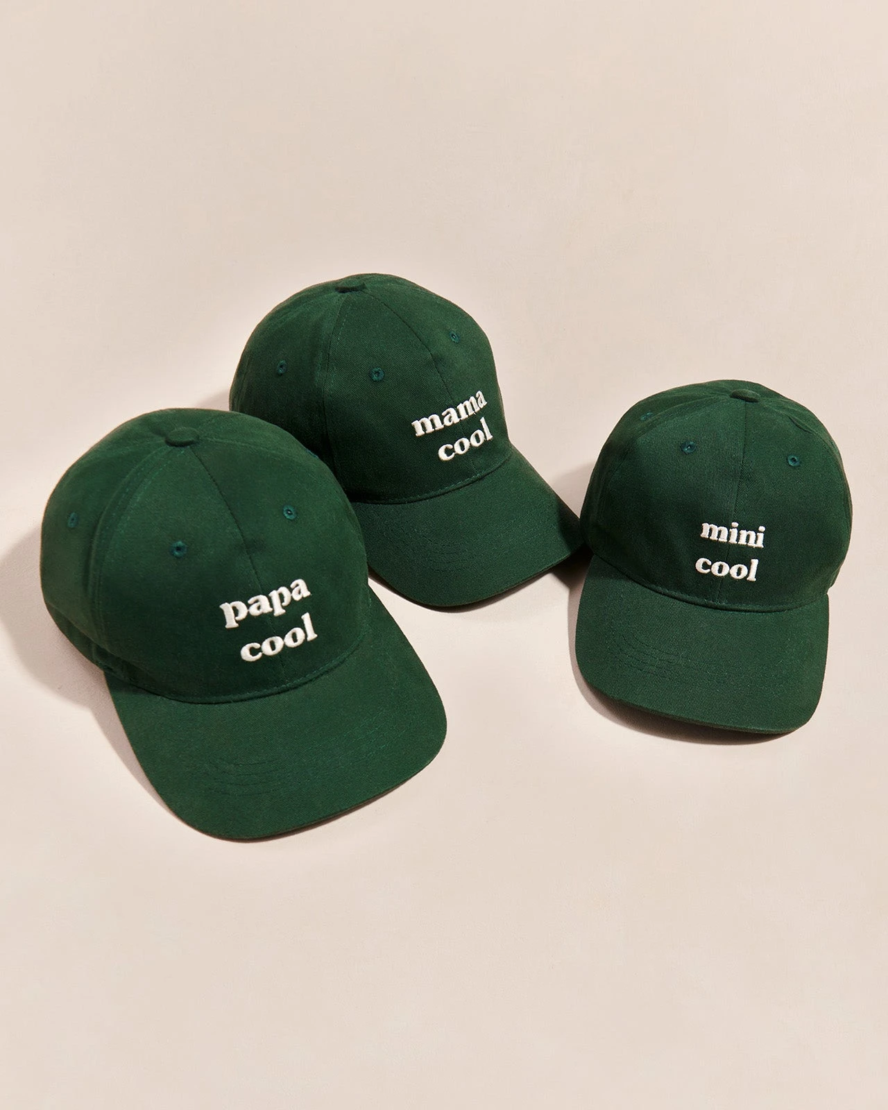 La Casquette Brodée Mini Cool - Vert Sapin 11 La Casquette Brodée Mini Cool - Vert Sapin – Image 9