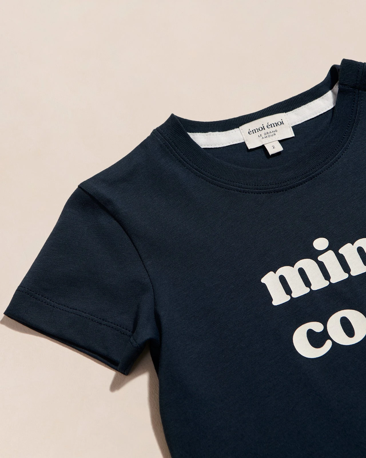Le T-shirt Mini Cool En Coton Bio - Charbon 5 Le T-shirt Mini Cool En Coton Bio - Charbon – Image 3