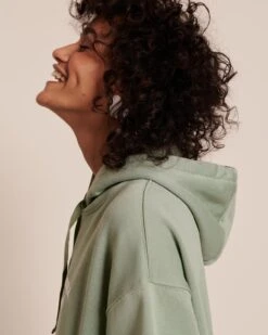 Le Hoodie Brodé Mama Cool En Coton Bio - Olive -Bijoux Magasin 23SHoodieolivemamancoolfemme salutlesplagistes emoiemoi 35 3246web