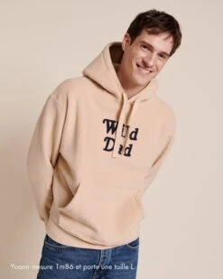 Le Duo De Hoodies Wild Dad / Wood Kid - Beige -Bijoux Magasin 23SHoodiewilddad emoiemoi LOOK24 2942web ae0e8acc f520 474a 9469 37008c648afdtaille