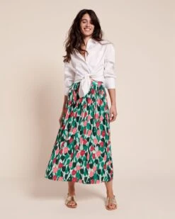 La Jupe Plissée Adèle - Champ De Tulipes