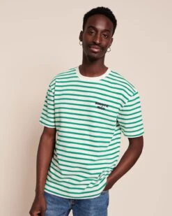 La Marinière Amore Mio Unisexe En Coton Bio - Vert -Bijoux Magasin 23SMariniereJeffamoremiovert tiamoclub emoiemoi 33 3872web