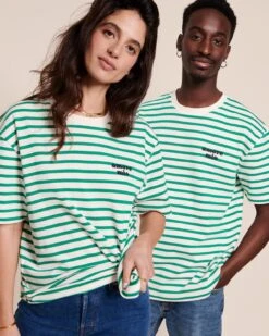 La Marinière Amore Mio Unisexe En Coton Bio - Vert