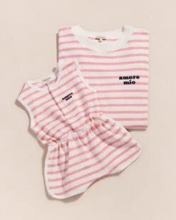 La Mini Combinaison Amore Mio En Coton Bio - Rose -Bijoux Magasin 23SMariniereJulieamoremiofemmerose combiClovisamoremioenfantrose tiamoclub emoiemoi 11 482web