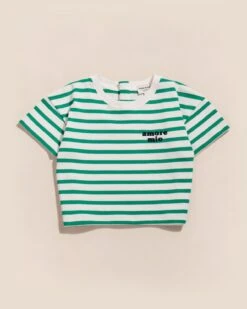 La Marinière Amore Mio Enfant En Coton Bio - Vert