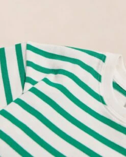 La Marinière Amore Mio Enfant En Coton Bio - Vert -Bijoux Magasin 23SMariniereJulietteamoremioenfantvert tiamoclub emoiemoi 10 440web