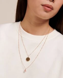 La Médaille Manon Petit Cœur Rose - Dorée à L'or Fin 24 Carats - 7mm -Bijoux Magasin 23SMedailleManonrose MedailleInitialeronde15mm Chaineboule Sweatloverunstheworldemoiemoi 02 146web