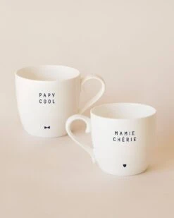 Le Duo De Mugs Grand-père / Grand-mère