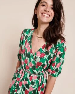 La Robe Rosie En Tencel - Champ De Tulipes -Bijoux Magasin 23SRobeRosiefemmetulipes hiphiphiptulipes emoiemoi 39 4355web