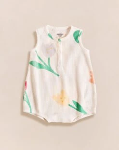 La Barboteuse Barnabé En Coton Bio - Tulipes