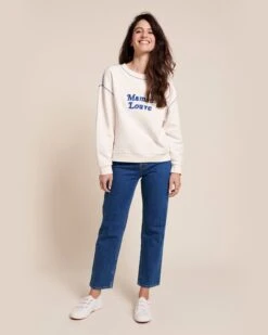 Le Duo De Sweats Maman Louve X Petit Loup En Coton Bio - Blanc -Bijoux Magasin 23SSweatblancmamanlouvefemme jeanindigofemme emoiemoi 11 957web e3c00cd2 5dc8 4023 8a9e d30e25ec4453