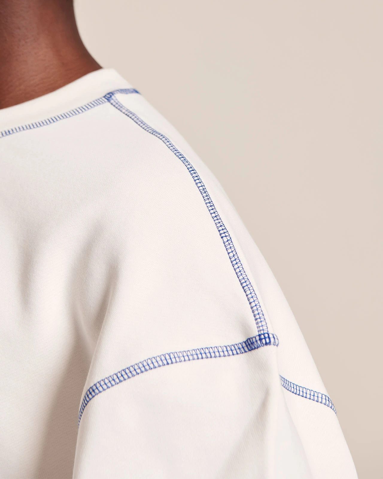 Le Sweat Papa Poule En Coton Bio - Blanc 5 Le Sweat Papa Poule En Coton Bio - Blanc – Image 3