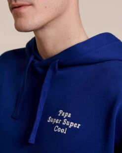 Le Hoodie Papa Super Super Cool - Bleu -Bijoux Magasin 23SSweatbleupapasupersupercoolhomme emoiemoi 05 386web