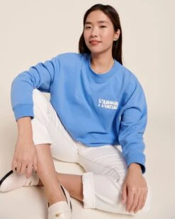 Le Sweat L'amour à L'infini Femme - Bleu