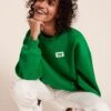 Le Sweat Gomme Mama Love En Coton Bio - Vert 1 Le Sweat Gomme Mama Love En Coton Bio - Vert -Bijoux Magasin 23SSweatmamalovevertfemme jeanecrufemme hiphiphiptulipes emoiemoi 45 3780web