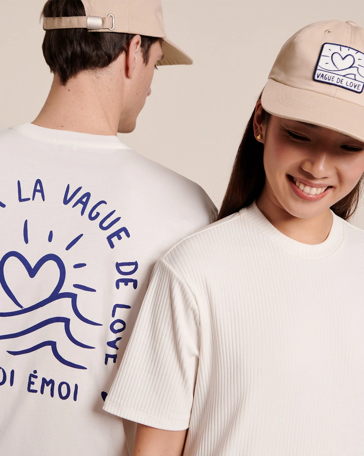 La Casquette Vague De Love - Beige 7 La Casquette Vague De Love - Beige – Image 5