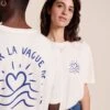 Le T-shirt Vague De Love Unisexe En Coton Bio - Blanc -Bijoux Magasin 23ST shirtVaguedelovehomme t shirtvaguedelovefemme emoiemoi LOOK51 5476web 96c5cd23 431a 4bff 8a69 f1d1a6de9ec4