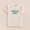Le T-shirt Amore Mio Enfant En Coton Bio - Crème -Bijoux Magasin 23ST shirtamoremioenfant EmoiEmoi25 01 220807web