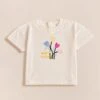 Le T-shirt Baby Flower En Coton Bio - Tulipes -Bijoux Magasin 23ST shirtbabyflowerEmoiEmoi25 01 220842web