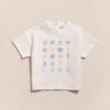 Le T-shirt Baby Love En Coton Bio - Blanc -Bijoux Magasin 23ST shirtcoeursbabyloveenfant loverunstheworld emoiemoi TOPSHOT 15 687web