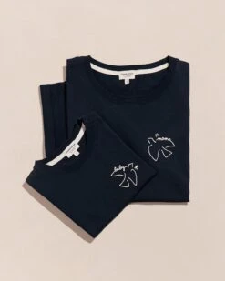 Le T-shirt Brodé Baby Bird En Coton Bio - Charbon 16 Le T-shirt Brodé Baby Bird En Coton Bio - Charbon -Bijoux Magasin 23ST shirtfamilleBird Mamabirdcharbon Babybirdcharbon emoiemoi 39 746web