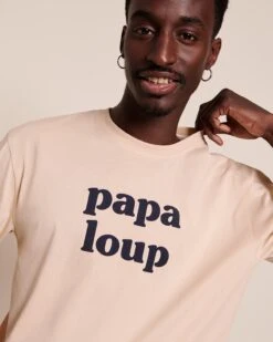 Le Duo De T-shirts Papa Loup X Petite Louve En Coton Bio - Latte 17 Le Duo De T-shirts Papa Loup X Petite Louve En Coton Bio - Latte -Bijoux Magasin 23ST shirtfamilleloup T shirtpapalouplatte emoiemoi 48 5249web