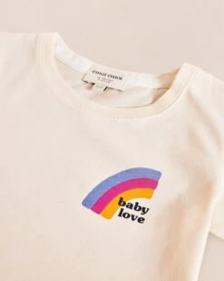 Le Duo De T-shirts Rainbow Mama Love X Baby Love - Ivoire -Bijoux Magasin 23ST shirtfamilleloverainbow T shirtbabyloverainbow emoiemoi 25 01 220612web 3db9c07b 1c9e 4c68 bb4b f8dd386e51e8