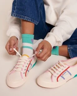 Les Tennis Superga X émoi émoi – Adulte – Ivoire