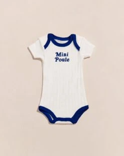 Le Body Mini Poule En Coton Bio - Blanc