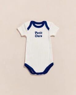 Le Body Petit Ours En Coton Bio - Blanc