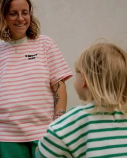 La Marinière Amore Mio Enfant En Coton Bio - Vert -Bijoux Magasin 23Smariniereamoremiorosefemme mariniereamoremioverteenfant pantalonpaulinevert emoiemoi lafamilledesloups 63web