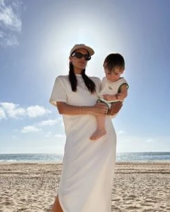 La Robe Roxane En Lyocell Côtelé - Blanc -Bijoux Magasin 23Sroberoxaneivoire casquettevaguedeloveadulte combinaisonamoremioemoiemoi mel issabweb