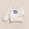 Le Sweat Mini Cool En Coton Bio - Blanc -Bijoux Magasin 23Ssweatblancminicoolenfant emoiemoiTOPSHOT 19 918web