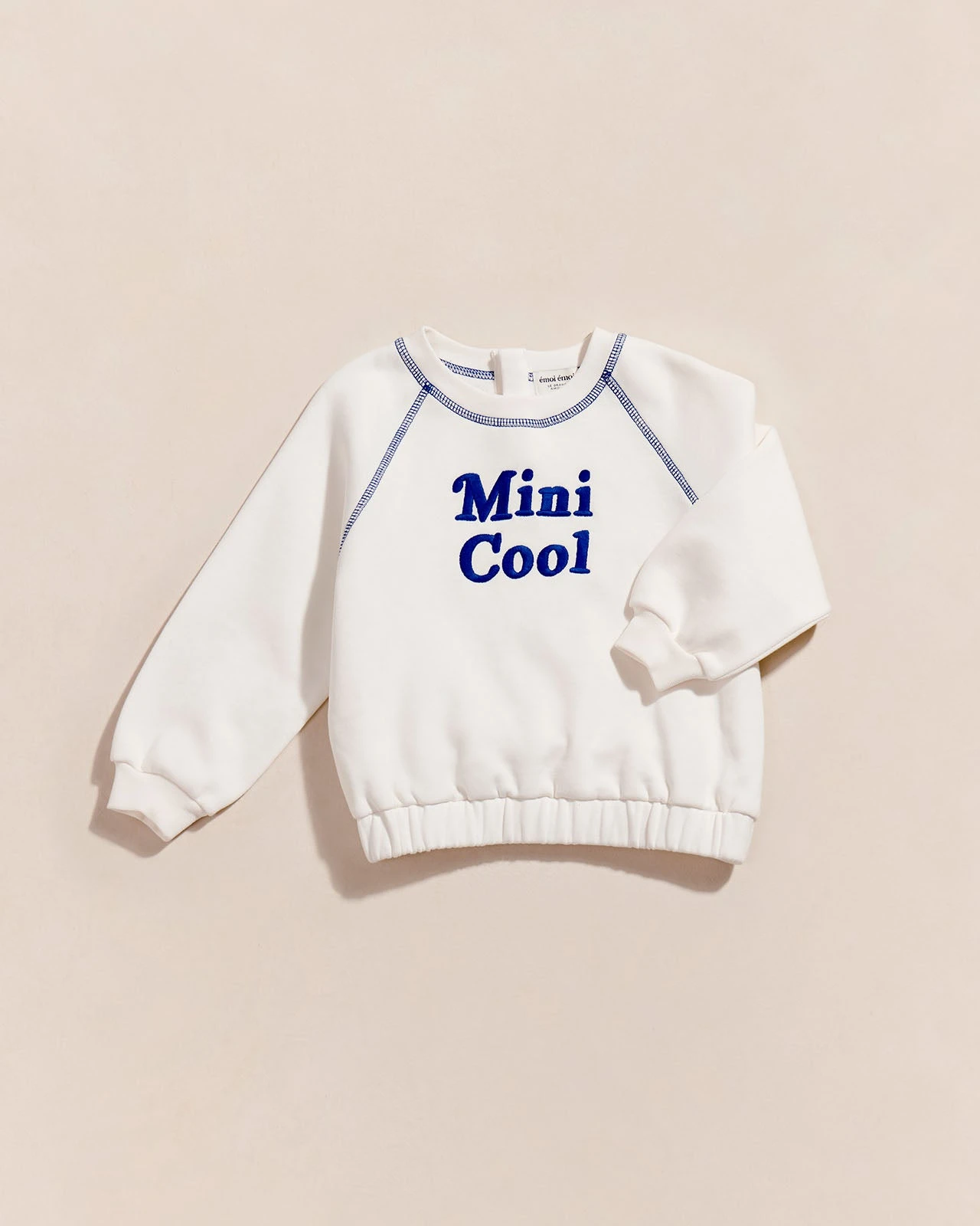 Le Sweat Mini Cool En Coton Bio - Blanc 3 Le Sweat Mini Cool En Coton Bio - Blanc