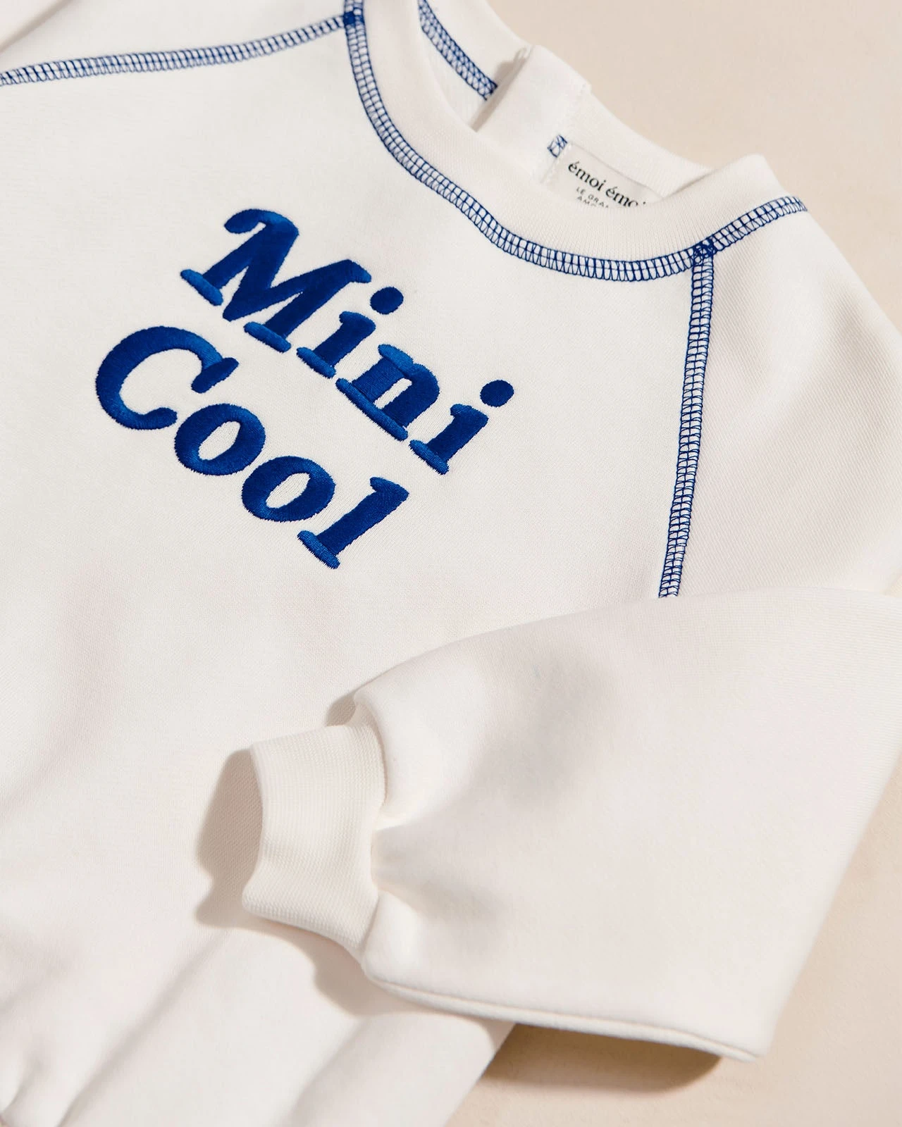 Le Sweat Mini Cool En Coton Bio - Blanc 4 Le Sweat Mini Cool En Coton Bio - Blanc – Image 2