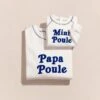 Le Duo De Sweats Papa Poule X Mini Poule En Coton Bio - Blanc -Bijoux Magasin 23Ssweatblancpapapoulehomme sweatminipouleenfant signature emoiemoi 19 1017web