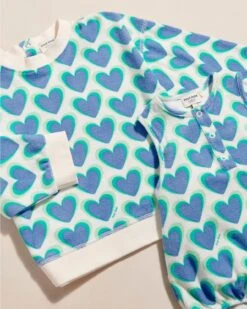 La Barboteuse Barnabé En éponge - Coeurs à L'infini -Bijoux Magasin 23Ssweatcoeursenfant gigoteuseenfant l amoural infini emoiemoi 04 264web