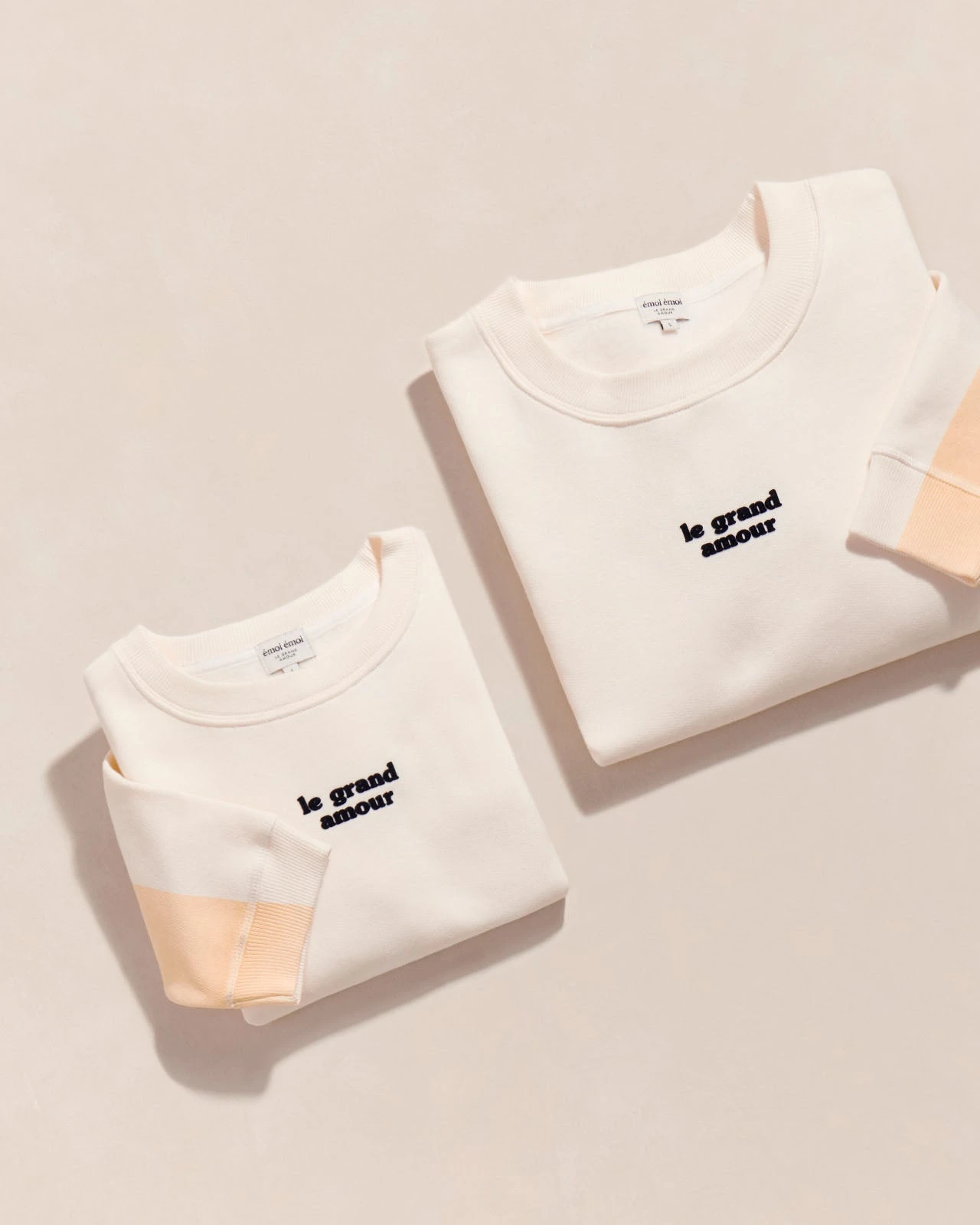 Le Duo De Sweats Le Grand Amour - Jaune/crème 11 Le Duo De Sweats Le Grand Amour - Jaune/crème – Image 9