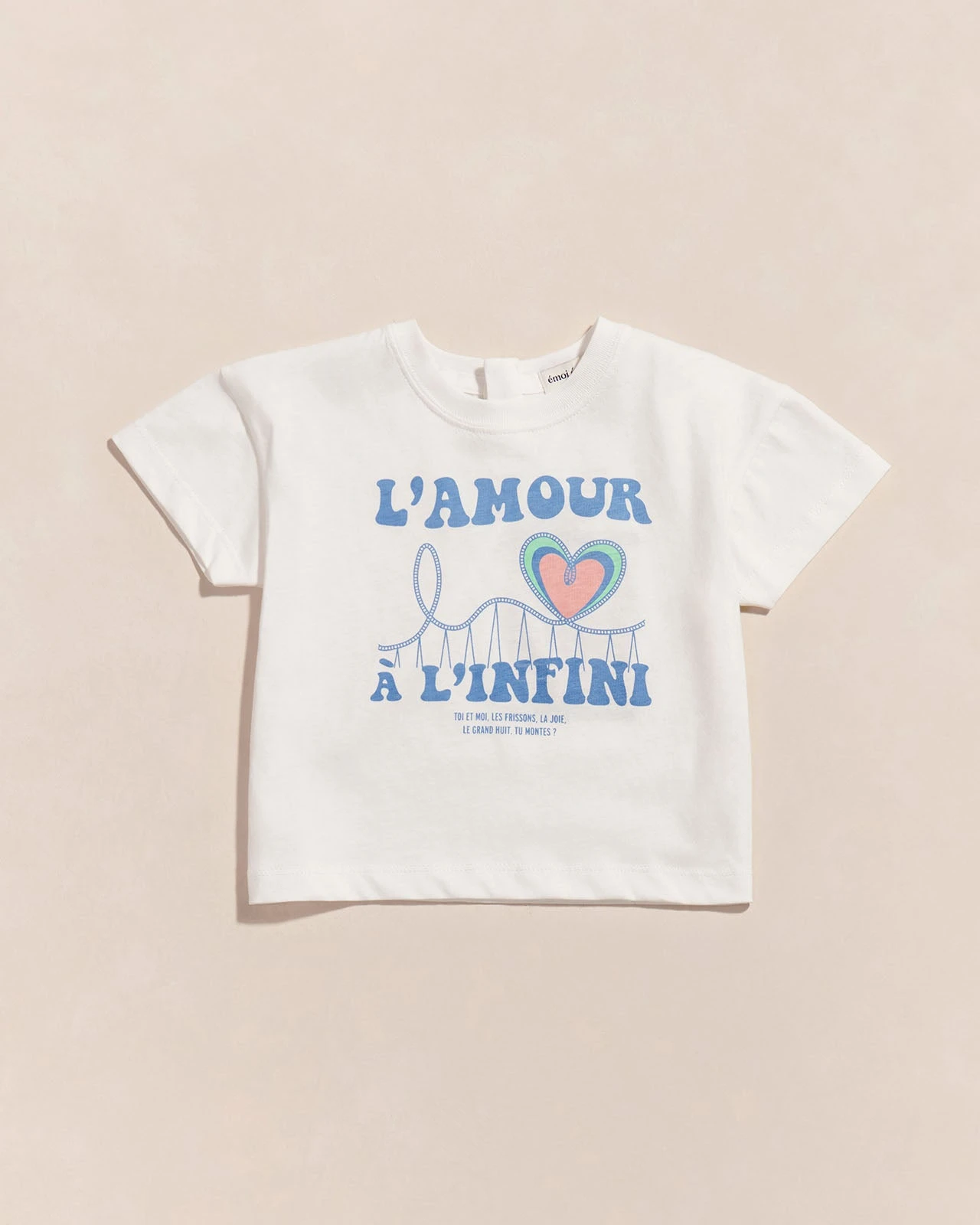 Le T-shirt L'amour à L'infini Enfant - Blanc 3 Le T-shirt L'amour à L'infini Enfant - Blanc