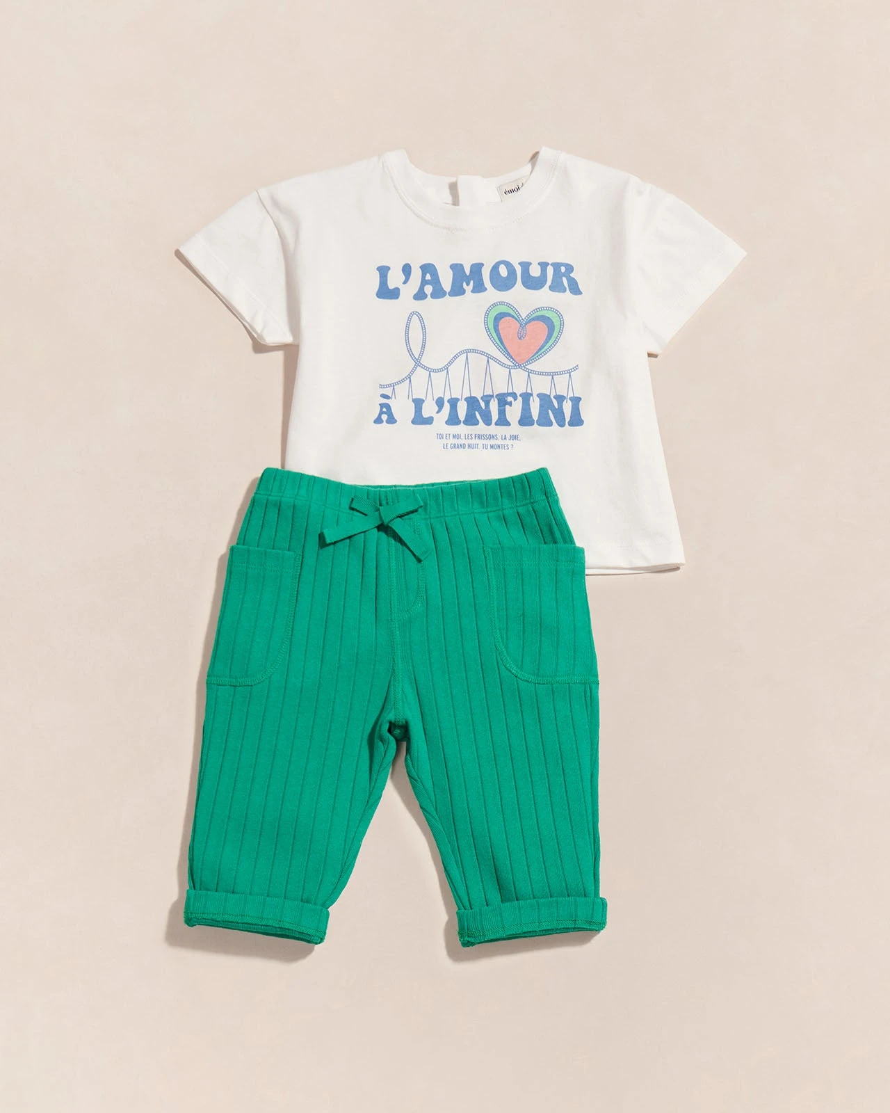 Le T-shirt L'amour à L'infini Enfant - Blanc 4 Le T-shirt L'amour à L'infini Enfant - Blanc – Image 2