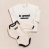 Le T-shirt D'allaitement Et Le Body Le Grand Amour -Bijoux Magasin 23St shirtlegrandamourallaitementfemme bodylegrandamourcremeenfant emoiemoi 06 321web 9b73a9e2 6128 488f b8e7 c88ece49dbfd